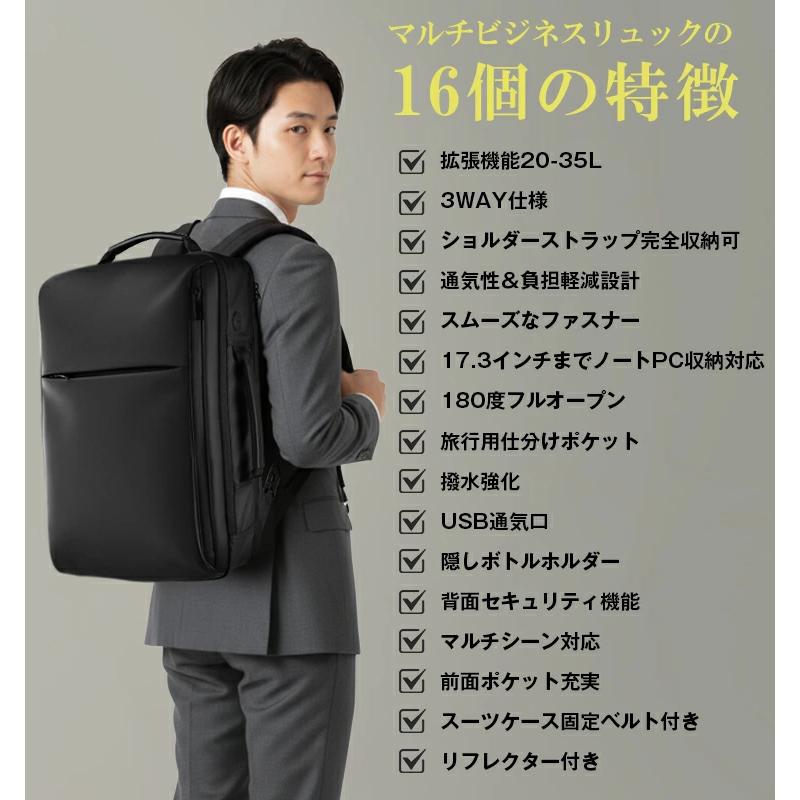 【sayuv様】美品 マルチビジネスリュック2.0・容量20L~拡張時35L Evoon マルチビジネスリュック2.0・容量20L~拡張時35L【3営業日以内に