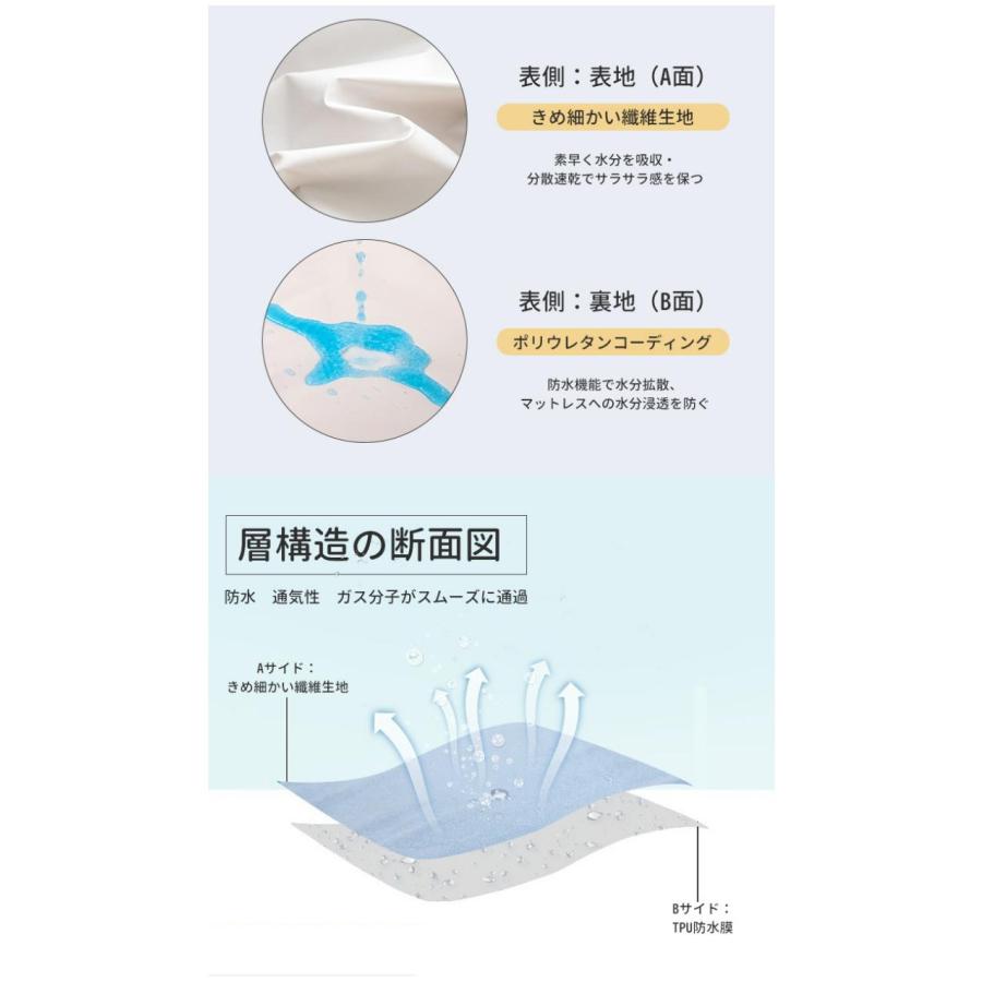 ボックスシーツ 防水 介護シーツ 防水シーツ 防ダニ ベビー