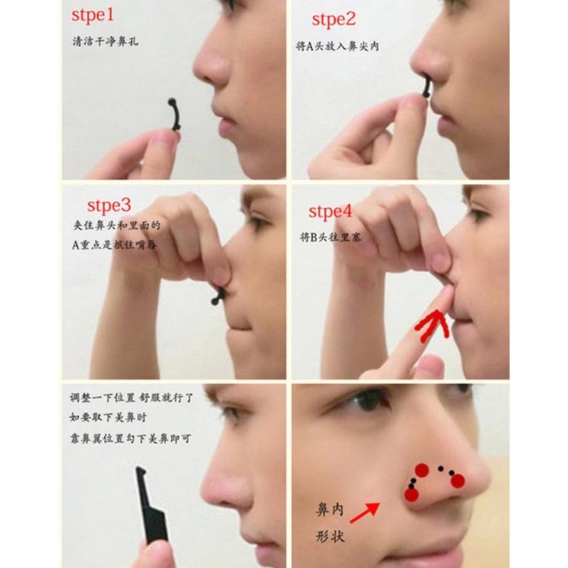 鼻プチ ぺちゃんこ鼻の矯正 整形不要 団子鼻や豚鼻やぺちゃんこ鼻の矯正に S M Lと3サイズセット Tm 1122 Ttz Shop 通販 Yahoo ショッピング
