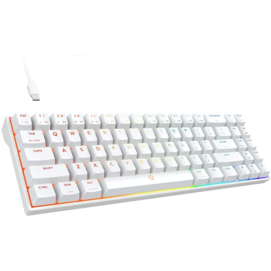 Calibur V2 Te Rgb 60 ゲーミングキーボード 赤軸 英語配列 Usb有線 ミニ コンパクト 71キー テンキーレス メ Tz 7qyv7kbf Ttz Shop 通販 Yahoo ショッピング