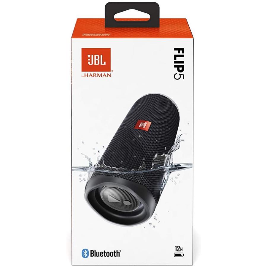JBL FLIP5 Bluetoothスピーカー IPX7防水/USB Type-C充電/パッシブ 