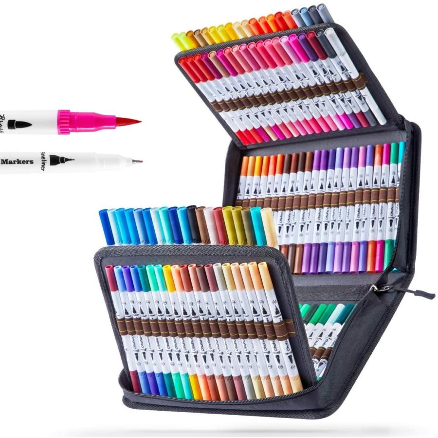 新着商品 アートマーカーペン 1色 水性 筆先 水彩ペン 水性 ふでタイプ ふで 極細 ブラッシュ 鮮やか イラスト 手帳 絵手紙 色塗り 塗り 在庫有 Turningheadskennel Com