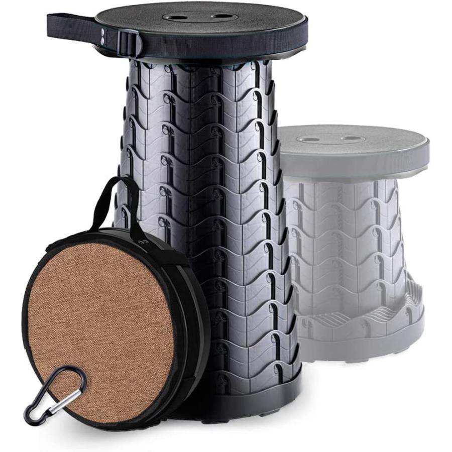 折りたたみ椅子 伸縮式アウトドアチェア ドアチェア旅行キャンプ椅子 キャンプスツール コンパクト 軽量 持ち運び便利