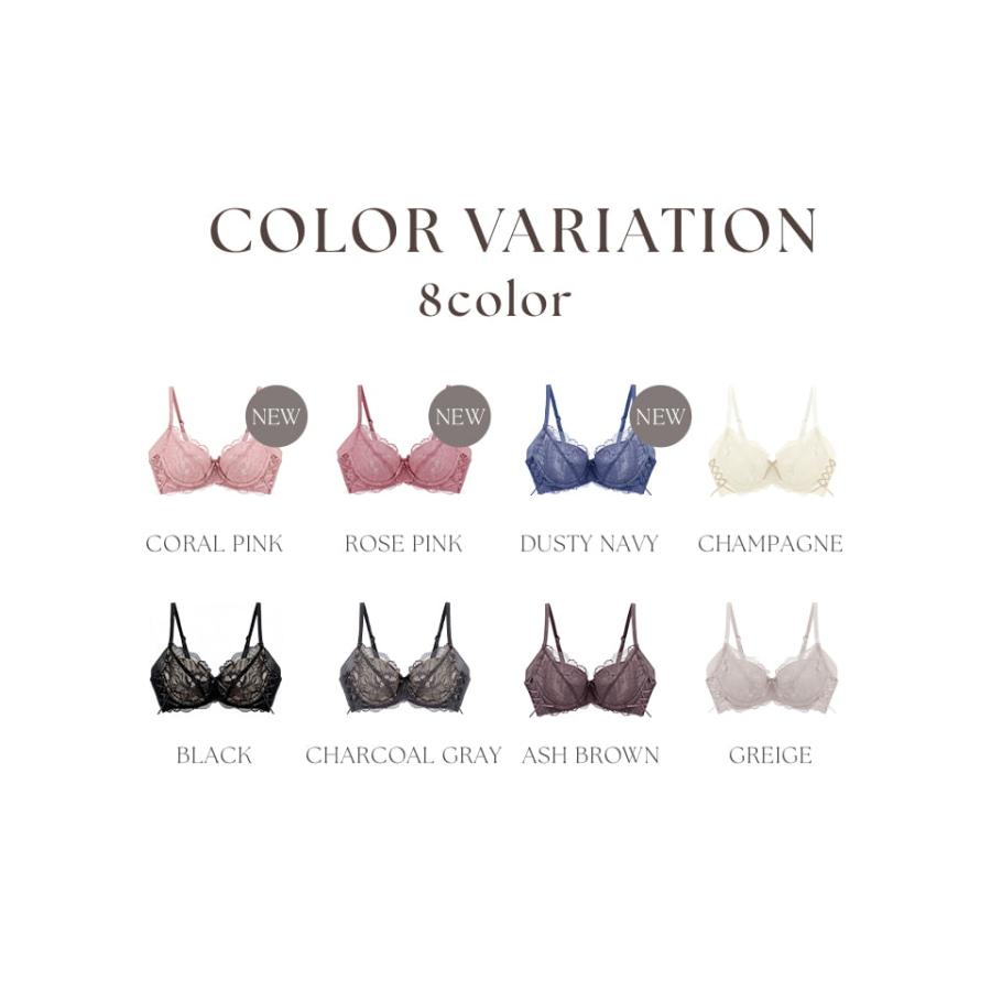 下着女性 ブラジャー《BraJelly》ピオニーレースアップブラ 脇高 苦しくない かわいい  ブラ単品 ツーハッチ | tu-hacci | 19