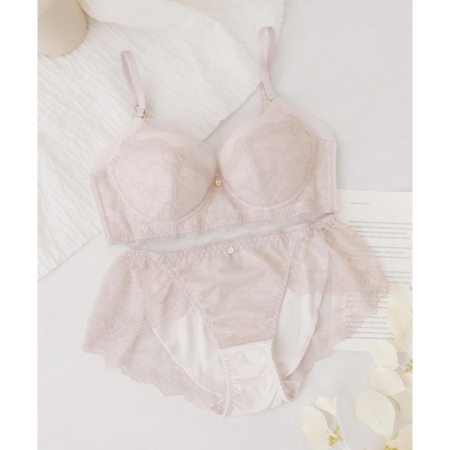 脇高 補正 ブラ 上下 セット vivante 下着 女性 ブラジャー レディース 脇肉 撃退 レース ショーツ レース ツーハッチ | tu-hacci | 18