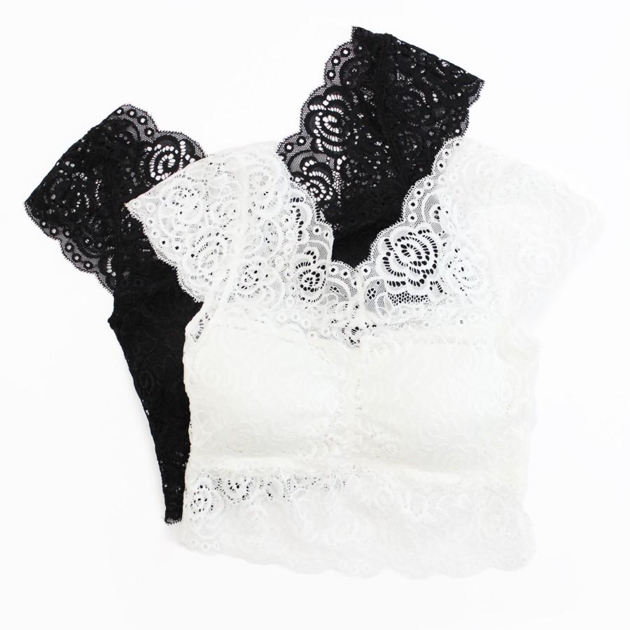 フレンチスリーブ総レースブラトップ チラ見え防止 胸元 カバー 胸元 隠す 背中あき インナー カップ付きインナー レース2color ブラック ホワイト Tu Hacci R168 Tu Hacci ツーハッチ 通販 Yahoo ショッピング