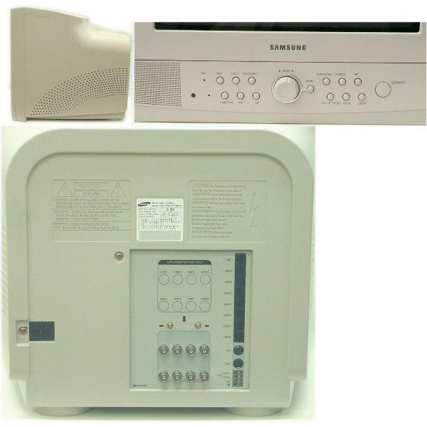 SA-49237】防犯カメラ 監視カメラ 8CH映像入力、カラー21インチCRT