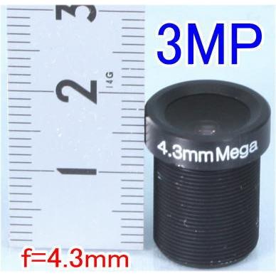 【激アツ‼️ 】防犯カメラ のレンズ SA-51044】 防犯カメラ・監視カメラ ボードレンズ f=4.3mm レンズネジ