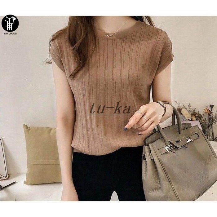 Tシャツ カットソー レディース ニット トップス インナー 半袖カットソー 無地tシャツ ゆったり 夏服 カジュアル 代引不可 16春夏新作