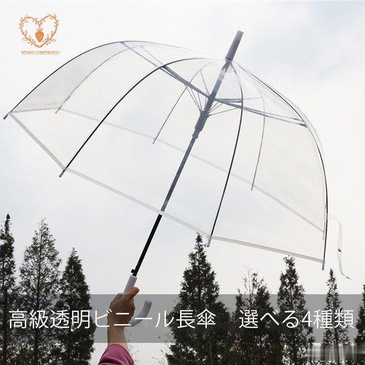 傘 長傘 ビニール傘 おしゃれ ドーム型 雨傘 かわいい 透明傘 全面透明 ワンタッチ 深張り 8本骨 丈夫 耐風 Tukdcd5 Tu Ka 通販 Yahoo ショッピング