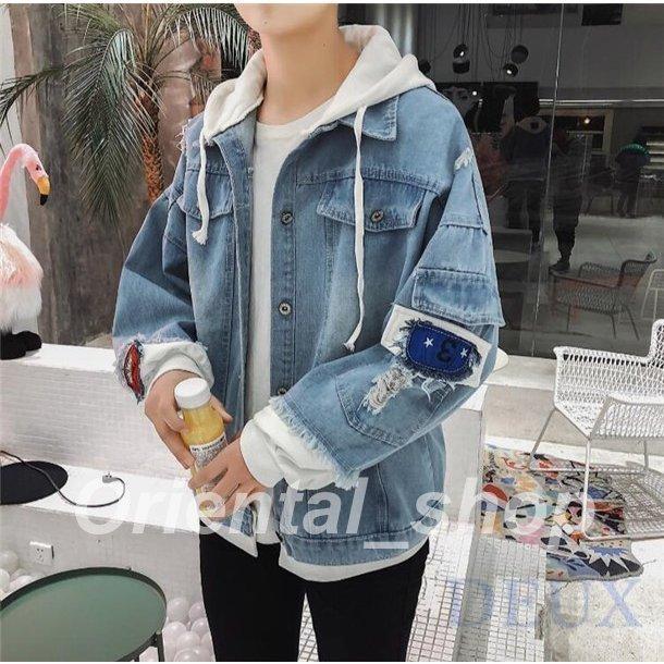 新しいブランド ジャケット デニムジャケット メンズ 秋 春 ジャケット デニムジャケット メンズ 秋 春 ジャケット Gジャン アウター ゆったり Www Threeriversofs Com