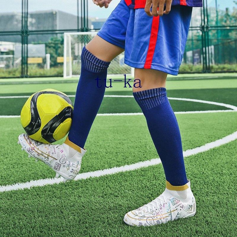 サッカースパイクジュニア ハイカット トレーニングシューズ スパイクシューズ 運動靴 スポーツ サッカーシューズ 339 おしゃれ グリーン Tuka Tu Ka 通販 Yahoo ショッピング