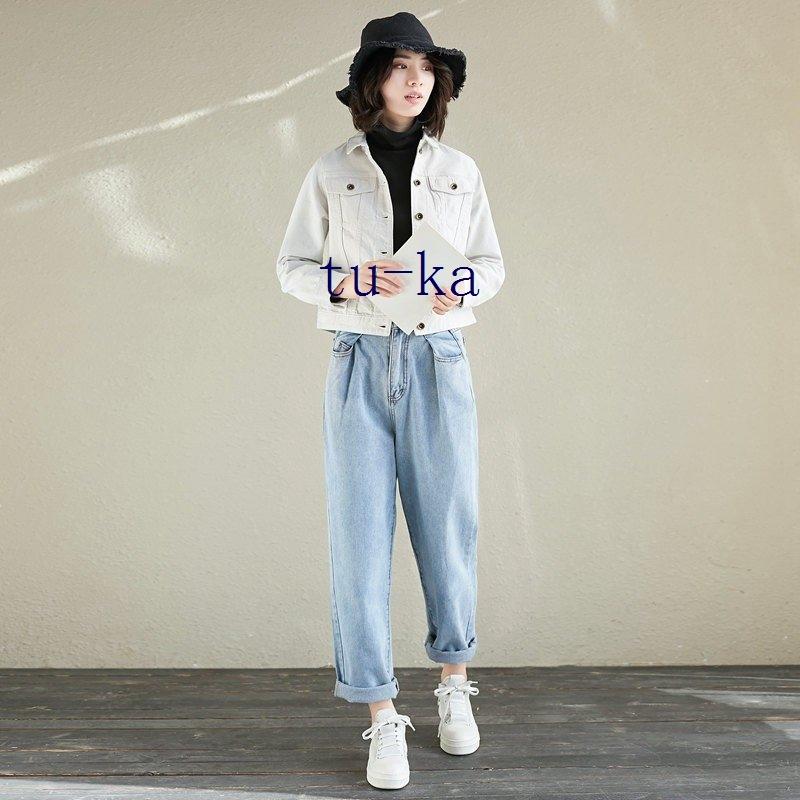 ブランド雑貨総合 ジージャン レディース 春夏 ｇジャン デニムジャケット 大きいサイズ 白 オフホワイト Gジャン デニム サイズ M Hoanganh Edu Vn