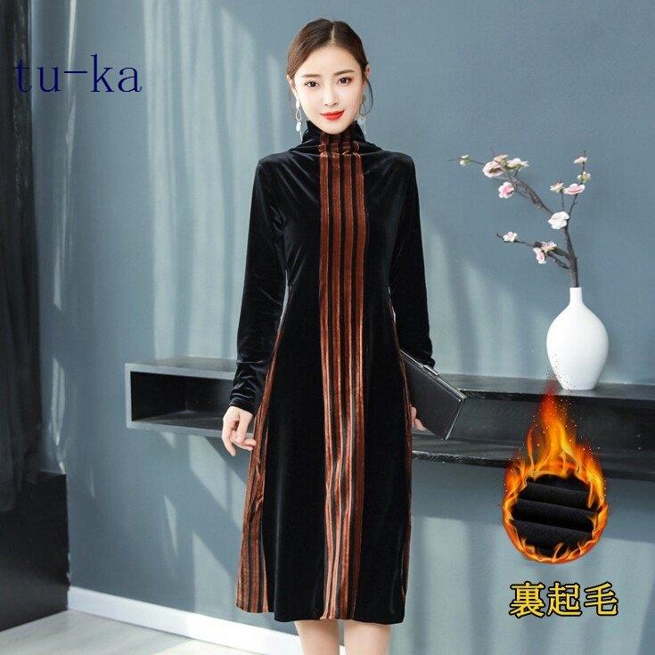 保存版 おしゃれ ボア付き 厚手 きれいめ 冬 着痩せ ロングワンピース 裏起毛 オシャレ 40代 レディース ワンピース パーティードレス 結婚式 Ol 通勤 ワンピース カラー シルバー Www Sustentec Com Br