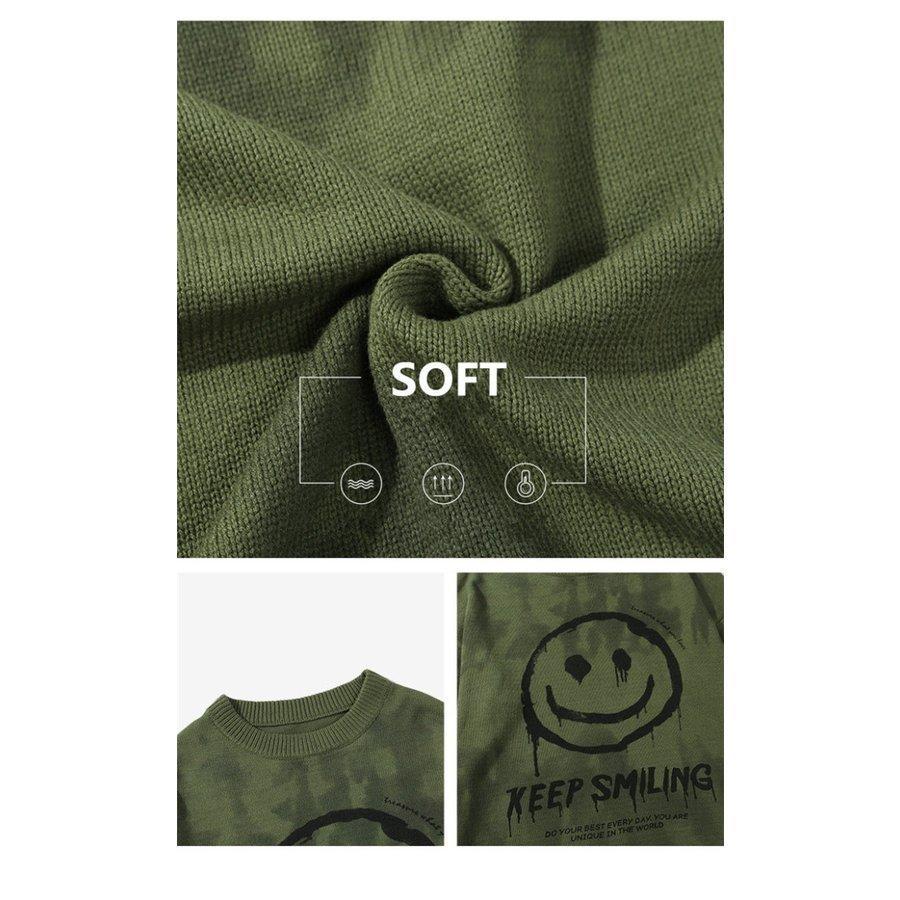 ニットセーター メンズクルーネックセーター クルーネック リブ セーター メンズ セーター 長袖 シンプル カジュアル キレイめ トップス ポイント消化 国内初の直営店