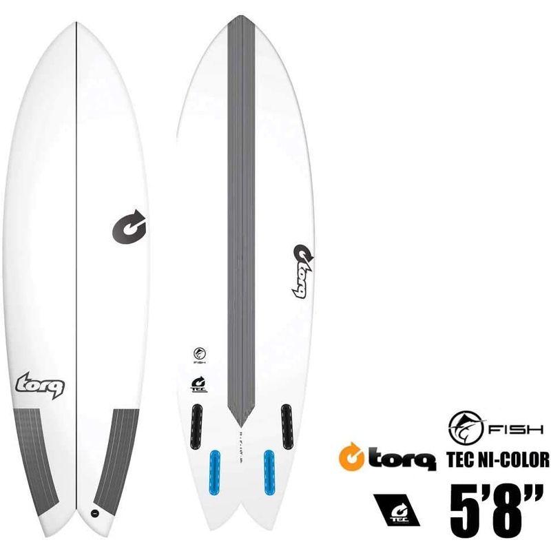 新作送料無料 TORQ Surfboard トルクサーフボード EPS 5'8 ショートボード フィッシュ エポキシ TEC FISH  サーフィン、ボディボード