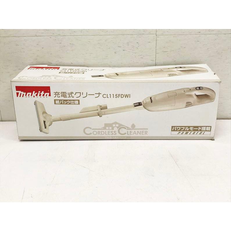 Q5624 ◆0520_2凹　送料無料！【アウトレット品】10.8V 充電式クリーナー  マキタ CL115FDWI  バッテリ内蔵型充電工具 クリーナー｜tu-rurando｜02