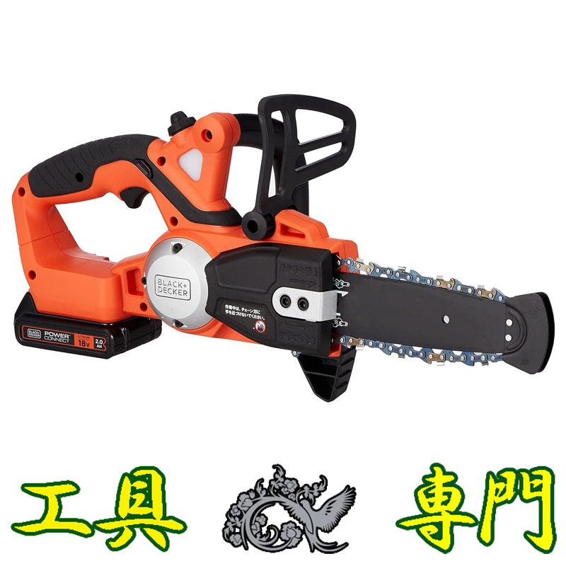 ブラックアンドデッカー チェーンソー コードレス 充電式 GKC1820L1N