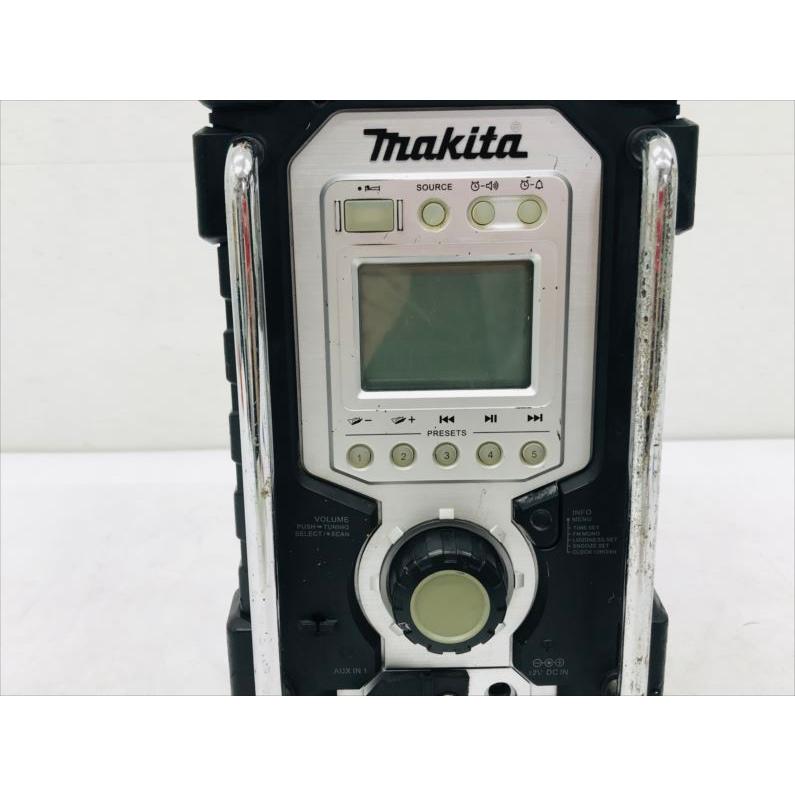 美品！makita充電式ラジオMR103B　動作良好バッテリー付き　現場ラジオ マキタ MR001GZ 充電式ラジオ(ラジオ機能のみ) ウエダ金物【公式