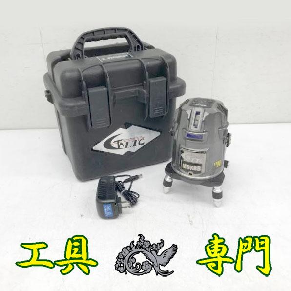 テクノ M9XBB グリーンレーザー 受光器付 バッテリー×1 中古品 【ハンズクラフト宜野湾店】 S2315 送料無料！値下げ！【中古品】フルライン グリーンレーザー