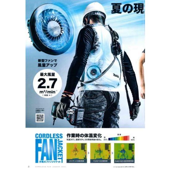 【正規店】 マキタ makita ファンベスト・ジャケット用 ケーブルユニットA A72182 ファンユニットA72132接続用 A