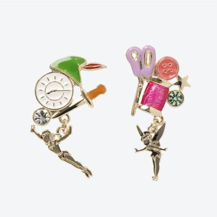 ピーターパン イヤリング ゴールド ティンカーベル 東京 ディズニーリゾート 限定 アクセサリー Disney ディズニー かわいい グッズ ギフト 祝い ツバメ文具店 通販 Yahoo ショッピング