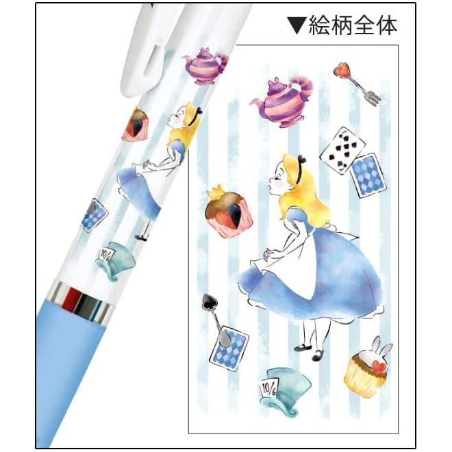 カミオジャパン アリス ジェットストリーム 3色ボールペン 0.5mm 不思議の国のアリス ディズニー キャラクター おすすめ おしゃれ 人気  かわいい｜tubame-bungu｜02