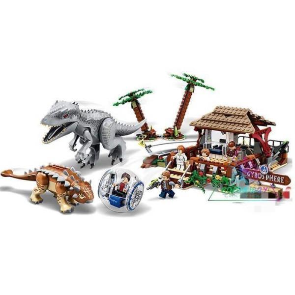 レゴ 新品　レゴブロック 互換品 LEGO ジュラシックワールド インドミナス・レックス vs. アンキロサウルス 75941 子供プレゼント｜tubamenami-store｜02