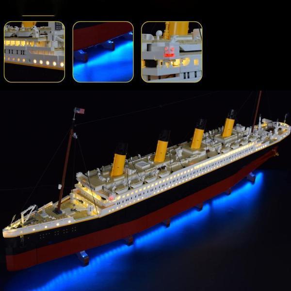 レゴタイタニック10294クルーズ船ビルディングキット用LEDライト レゴタイタニック10294クルーズ船ビルディングキット用LEDライト