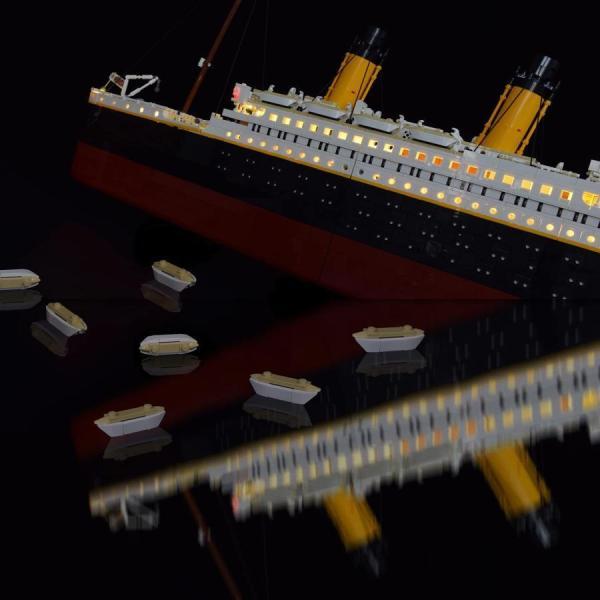 レゴタイタニック10294クルーズ船ビルディングキット用LEDライト レゴタイタニック10294クルーズ船ビルディングキット用LEDライト
