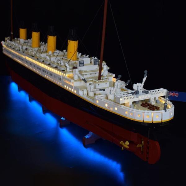 レゴタイタニック10294クルーズ船ビルディングキット用LEDライト レゴタイタニック10294クルーズ船ビルディングキット用LEDライト