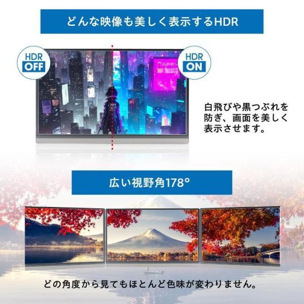 モバイルモニター ディスプレイモニター 高画質フルHD 15.6 モバイルモニター ディスプレイモニター 高画質フルHD 15.6