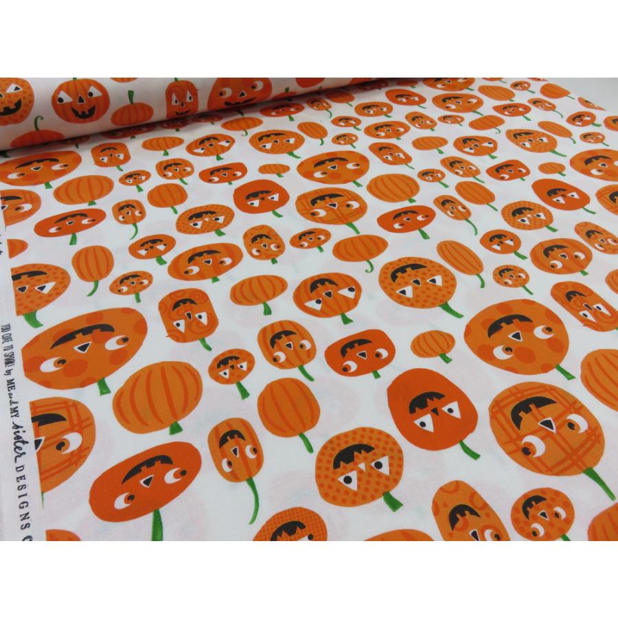 Moda モダ ハロウィン カボチャオフ シーチング生地 安い おしゃれ 布地 かわいい 224 14 布と手芸 つばめや 通販 Yahoo ショッピング