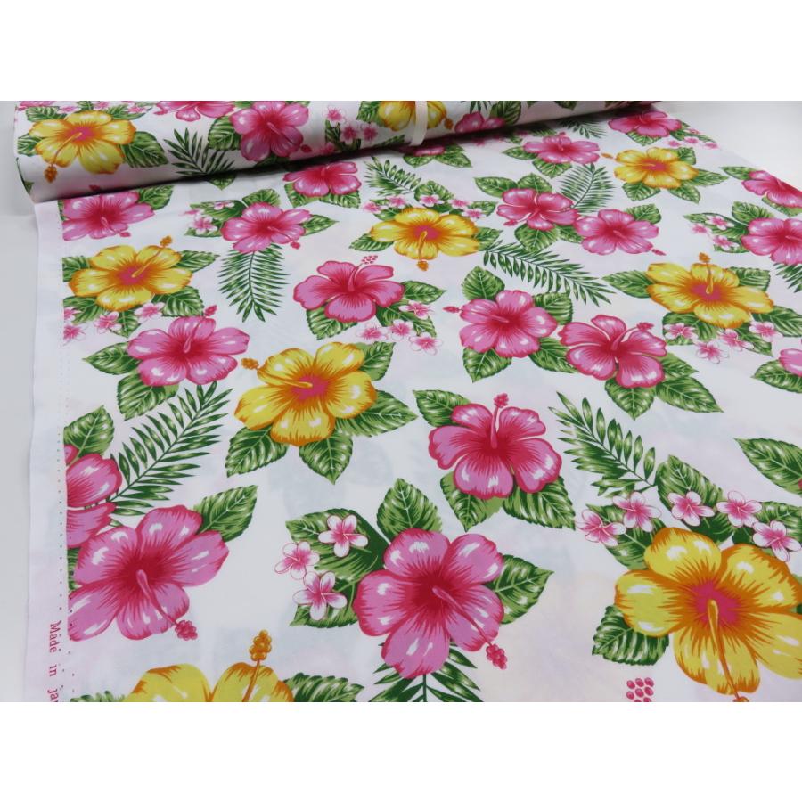 ハワイアン ハイビスカス オフ ブロード生地 安い おしゃれ 布地 かわいい 8600 90e 布と手芸 つばめや 通販 Yahoo ショッピング