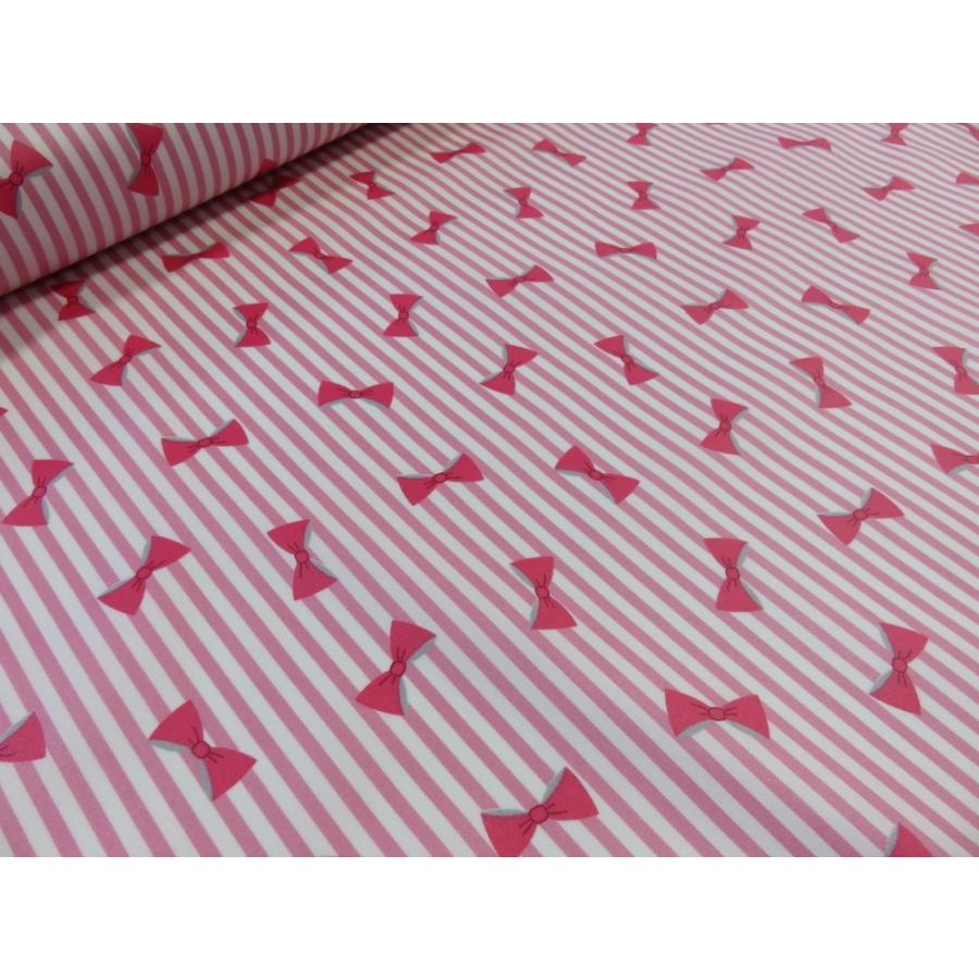 ラミネート生地 Newストライプ リボン ピンク 安い おしゃれ 布地 かわいい 生地 入園 ビニール コーティング Ar857 A 布と手芸 つばめや 通販 Yahoo ショッピング