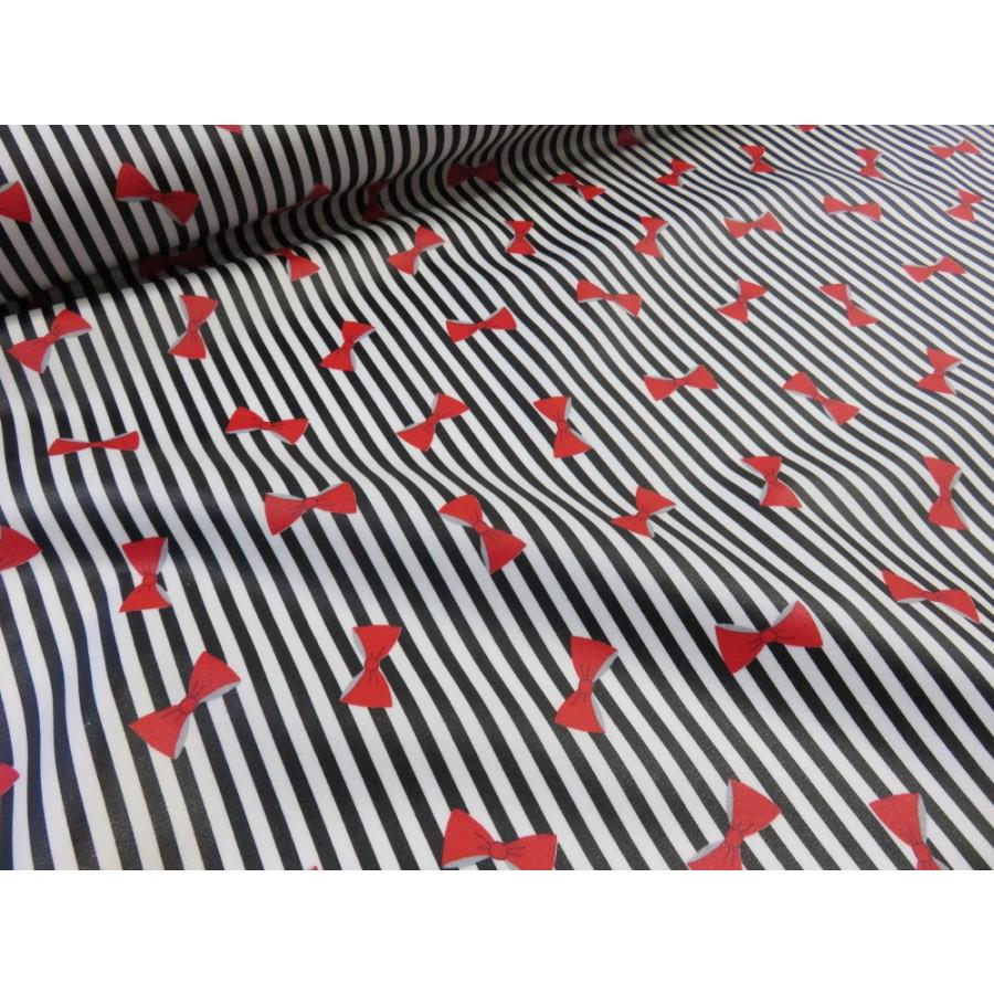 ラミネート生地 Newストライプ リボン ブラック 安い おしゃれ 布地 かわいい 生地 入園 ビニール コーティング Ar857 D 布と手芸 つばめや 通販 Yahoo ショッピング