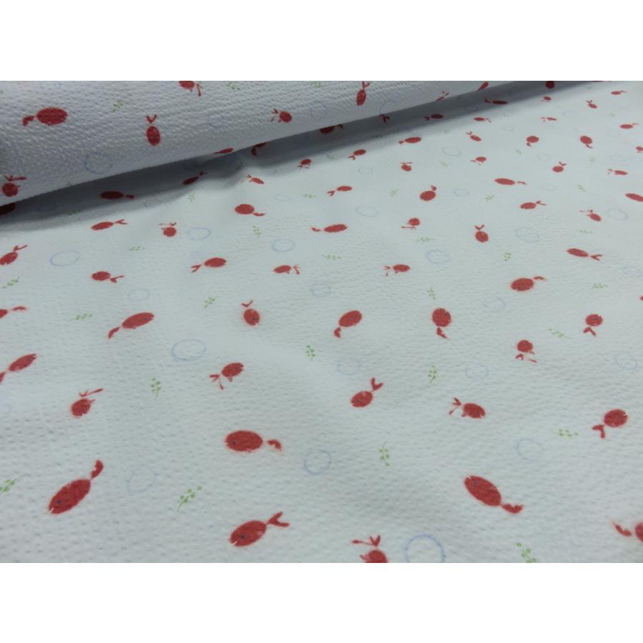 おぐらみこデザイン リップル 金魚 ライトブルー 安い おしゃれ 布地 かわいい 生地 ゆかた 浴衣 じんべい 甚平 : 布と手芸 つばめや - 通販  - Yahoo!ショッピング