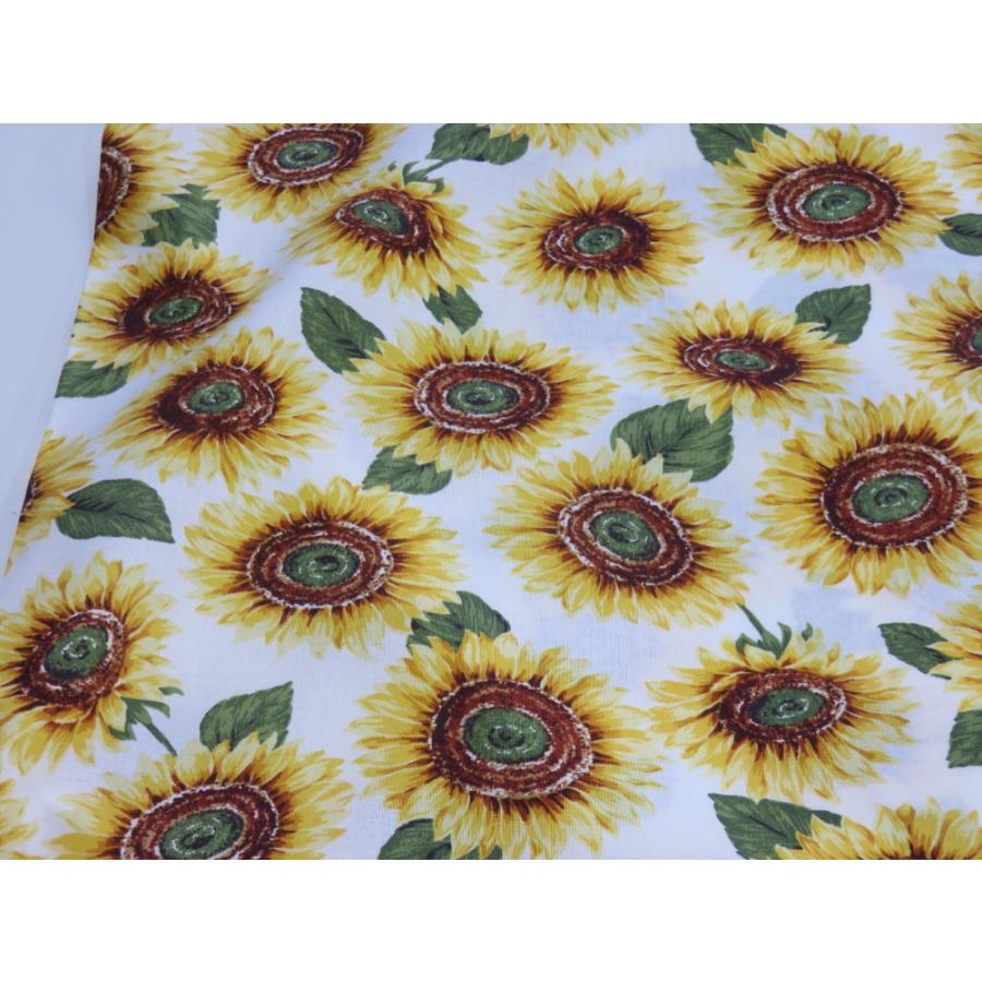 ひまわり向日葵3 オフ シーチング ヒマワリ 安い おしゃれ 布地 かわいい 生地 手芸 : 布と手芸 つばめや - 通販 - Yahoo!ショッピング