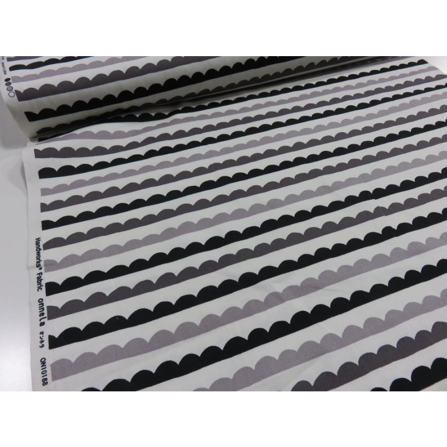 北欧風 フリルボーダー小 ブラック オックス生地 安い おしゃれ 布地 かわいい 生地 手芸 On101 D 布と手芸 つばめや 通販 Yahoo ショッピング