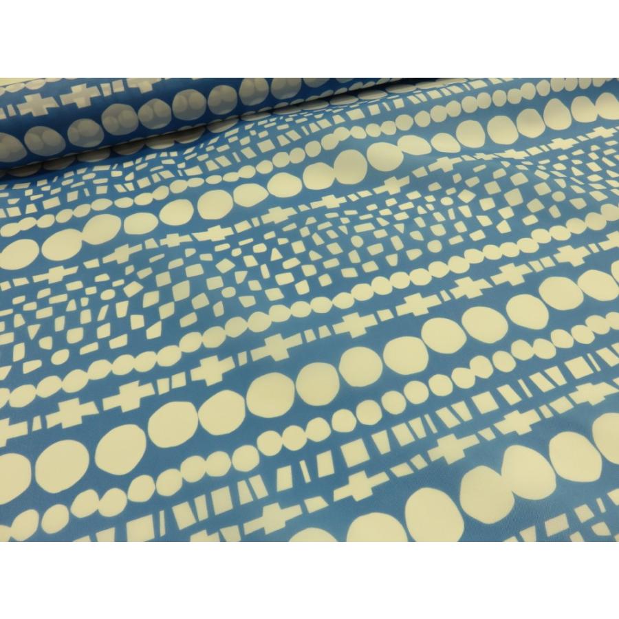 ナイロンオックス 北欧風ボーダー ライトブルー 安い おしゃれ 布地 かわいい 生地 手芸 入園 防水 ナイロン Sg159 B 布と手芸 つばめや 通販 Yahoo ショッピング