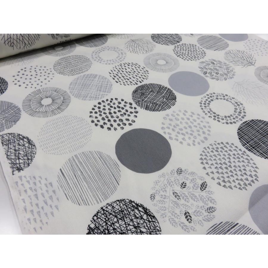 ボタニカルサークルラージ モノトーン オックス生地 安い おしゃれ 布地 かわいい 生地 Sp1860 10a 布と手芸 つばめや 通販 Yahoo ショッピング