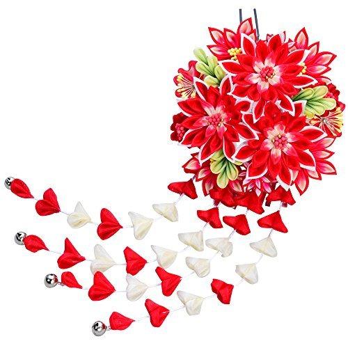 圧倒的高評価 つまみ細工 髪飾り レッド 菊 梅 かんざし 成人式 振袖 卒業式 浴衣 着物 和装 簪 髪型 希少 Clinicagastroservice Com Br