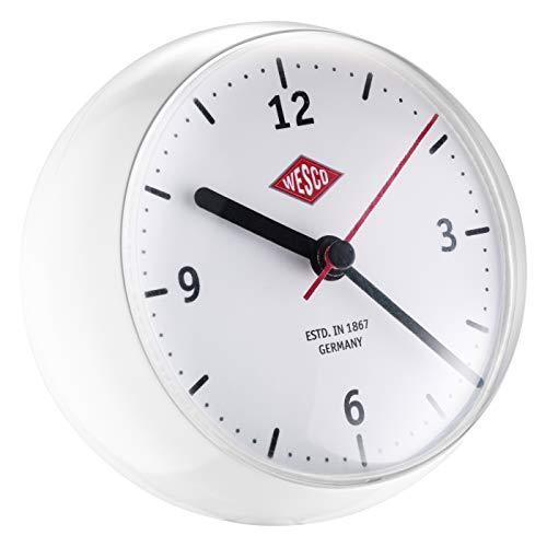 訳あり ウェスコ WESCO ミニクロック h12cm × ?12.5 1 322411-01 ホワイト 置き時計