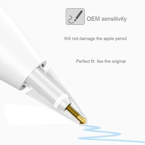 Apple Pencil チップ 第2世代/第1世代 Apple Pencil 用 チップ iPencil ペン先アクセサリー iPad Pro Pencil 2/1世代用 (4パック)｜tubutubu-shop｜03