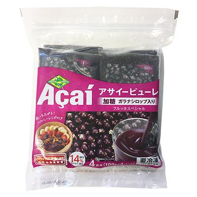 FRUTA 冷凍 3袋セット フルッタ アサイーピューレ 加糖 ガラナ FRUTA 冷凍 3袋セット フルッタ アサイーピューレ 加糖 ガラナ