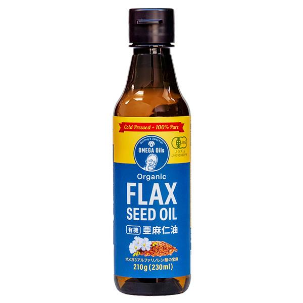 有機亜麻仁油 230ml×3本セット 常温便 Gaffney's selection OMEGA Oils