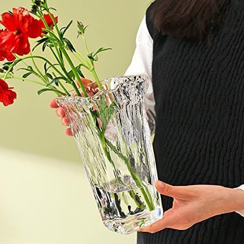 ガラス 花瓶 クリヤ 広口 花器 花瓶 ガラス 花瓶 おしゃれ 大 花瓶北欧 花瓶 フラワーベース 花器 バスケット 花瓶 クリヤ Large Tud Vde05o0ag Tuduku用品店 通販 Yahoo ショッピング
