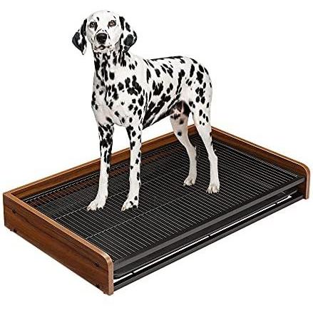 犬トイレ 犬トイレトレー 犬用トイレ しつけ用トイレトレー トレーニング ステップトレー ペットトイレ メッシュ付き Mサイズ X 1