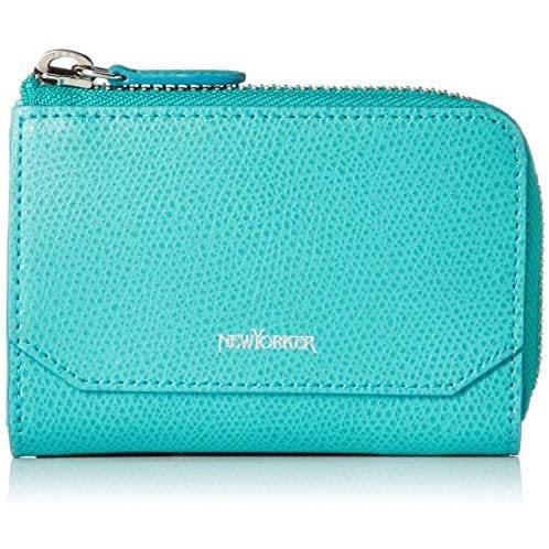 レビュー高評価のおせち贈り物 ニューヨーカー アクセサリー 財布 小銭入れ コインケース キーリング 付き カッティング Nyp751 エメラルド One Size 財布