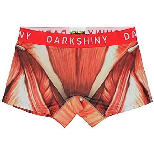 新しいブランド Dark Shiny ダークシャイニー ボクサーパンツ メンズ Hip Muscles ヒップマッスル Ylmm63 ブラウン S ボクサーパンツ Www Cognitiva La